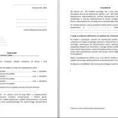 Formularz odwołania od decyzji ubezpieczyciela, zawierający dane szkody, uzasadnienie i żądanie zapłaty odszkodowania.