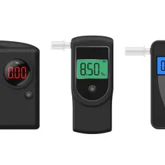 Trzy alkomaty pokazują różne wyniki: 0.00, 8.50‰ i 0.258 mg/L. Które badanie alkomatem się liczy?