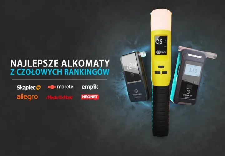 Najlepsze alkomaty znajdziesz w sklepach takich jak Allegro, Media Markt, Neonet. Sprawdź rankingi i wybierz swój!