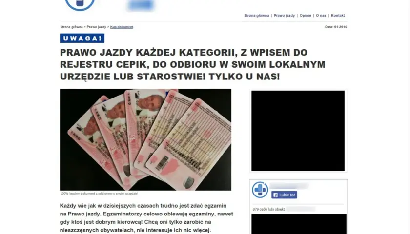 Prawo jazdy z wpisem do rejestru CEPiK. Gdzie można kupić dokument, który pozwoli Ci jeździć bez egzaminów.