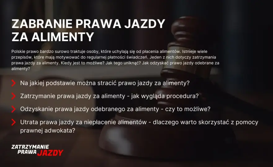 Odzyskaj prawo jazdy po zatrzymaniu za alimenty: przewodnik krok po kroku