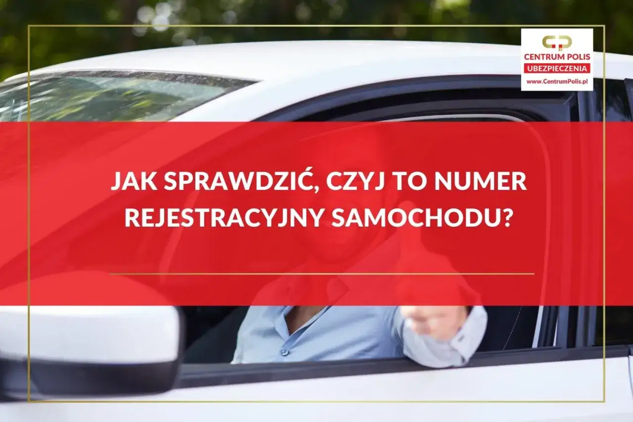 Chcesz sprawdzić polisę OC po numerze rejestracyjnym? Mężczyzna w samochodzie pokazuje kciuk w górę, sugerując łatwość weryfikacji.