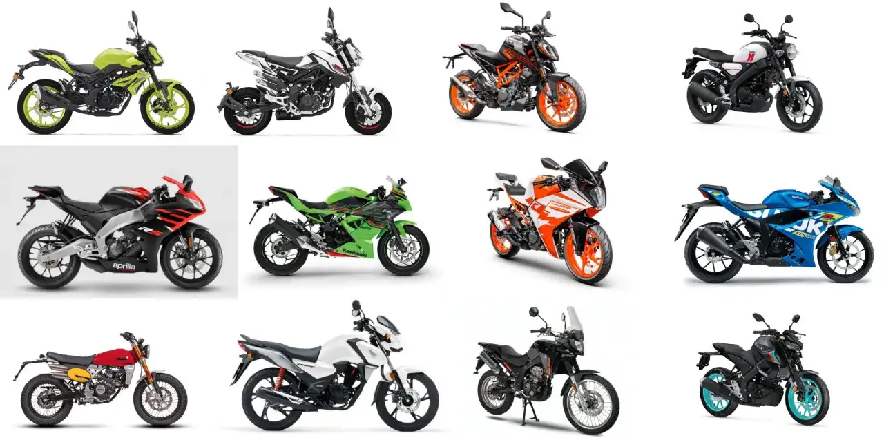 R&oacute;żne motocykle i skutery. Zastanawiasz się, jakie prawo jazdy na skuter? Zobacz modele, kt&oacute;re wymagają r&oacute;żnych uprawnień.
